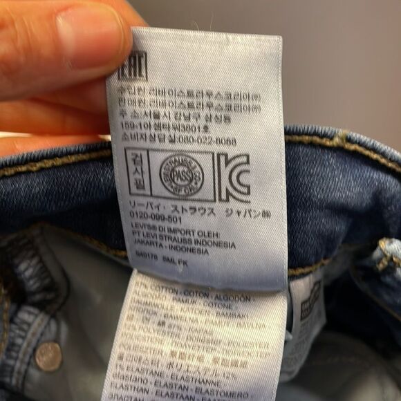 LEVI’S 314 shaping straight woman’s jeans. They are a size 28 - Picture 14 of 16